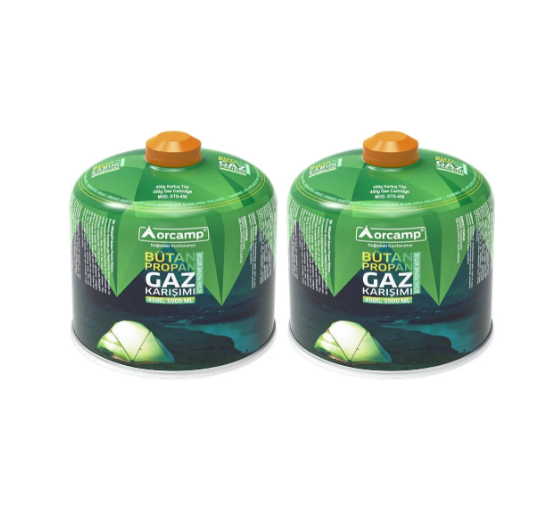 Orcamp KTS-450-SET 450 Gram Setli Gaz Kartuşu