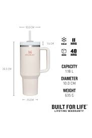 Stanley The Quencher Flowstate Tumbler | 40 Oz (1,18 LT) Pipetli Termos Rose Quartz