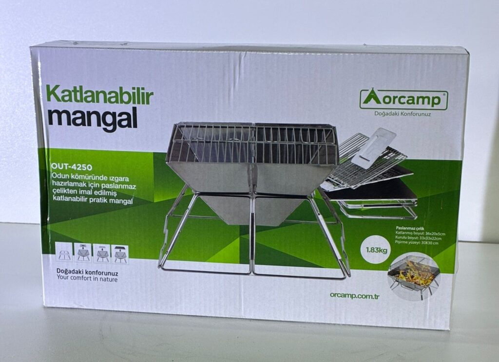 Orcamp OUT-4250 Katlanabilir Mangal