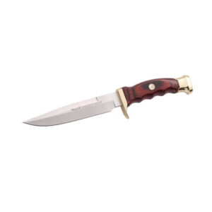 Muela Ranger-12 Coral Pakkawood Saplı 12 cm Sabit Bıçak