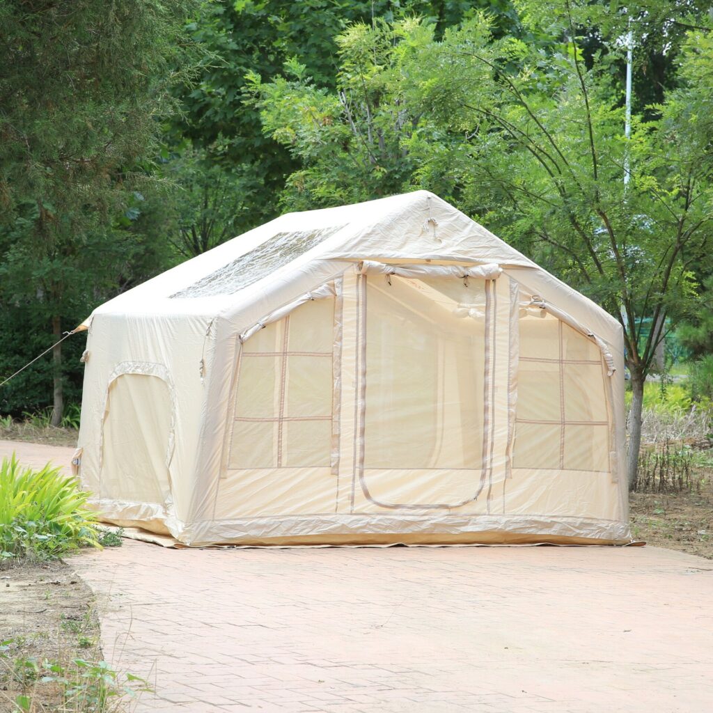 SHUFA Galaksi Serisi 8 m² Şişme Kamp Çadırı Bej