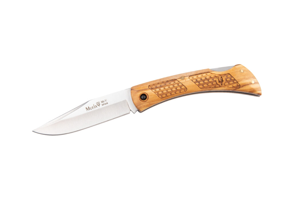 Muela BT-9.OL Zeytin Ağacı Saplı Katlanır Çakı