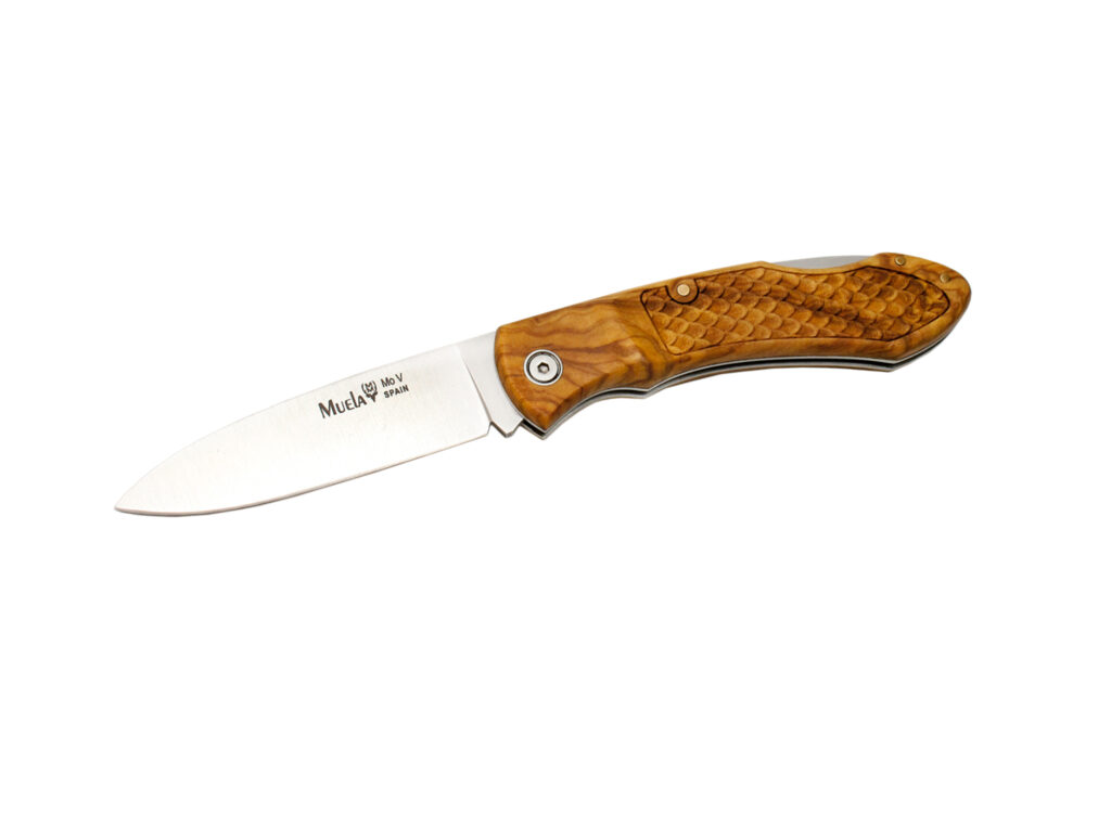 Muela GT-8.OL Zeytin Ağacı Saplı Katlanır Çakı