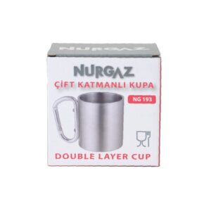 Nurgaz Çift Katmanlı Kupa Karabinalı