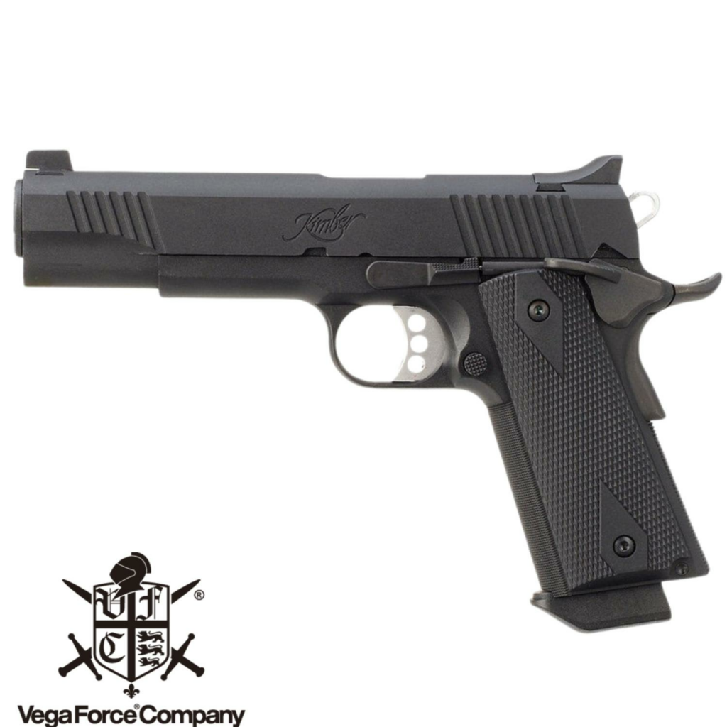 VFC Colt 1911 LAPD SWAT Custom II Green Gas Airsoft Tabanca - Siyah