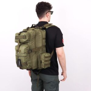 42 Litre Tactical Trekking Dağcı Sırt Çantası - Haki