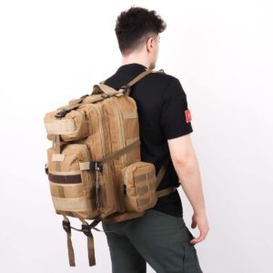 42 Litre Tactical Trekking Dağcı Sırt Çantası - Bej
