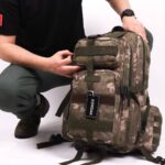 42 Litre Tactical Trekking Dağcı Sırt Çantası - TSK Askeri Kamuflaj