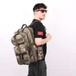 42 Litre Tactical Trekking Dağcı Sırt Çantası - TSK Askeri Kamuflaj