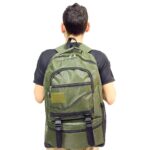 55+10 Litre Büyüyen Körüklü Outdoor Sırt Çantası - Haki