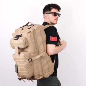 65 Litre Outdoor Sırt Çantası - Bej