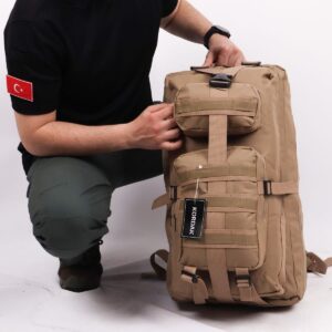 65 Litre Outdoor Sırt Çantası - Bej