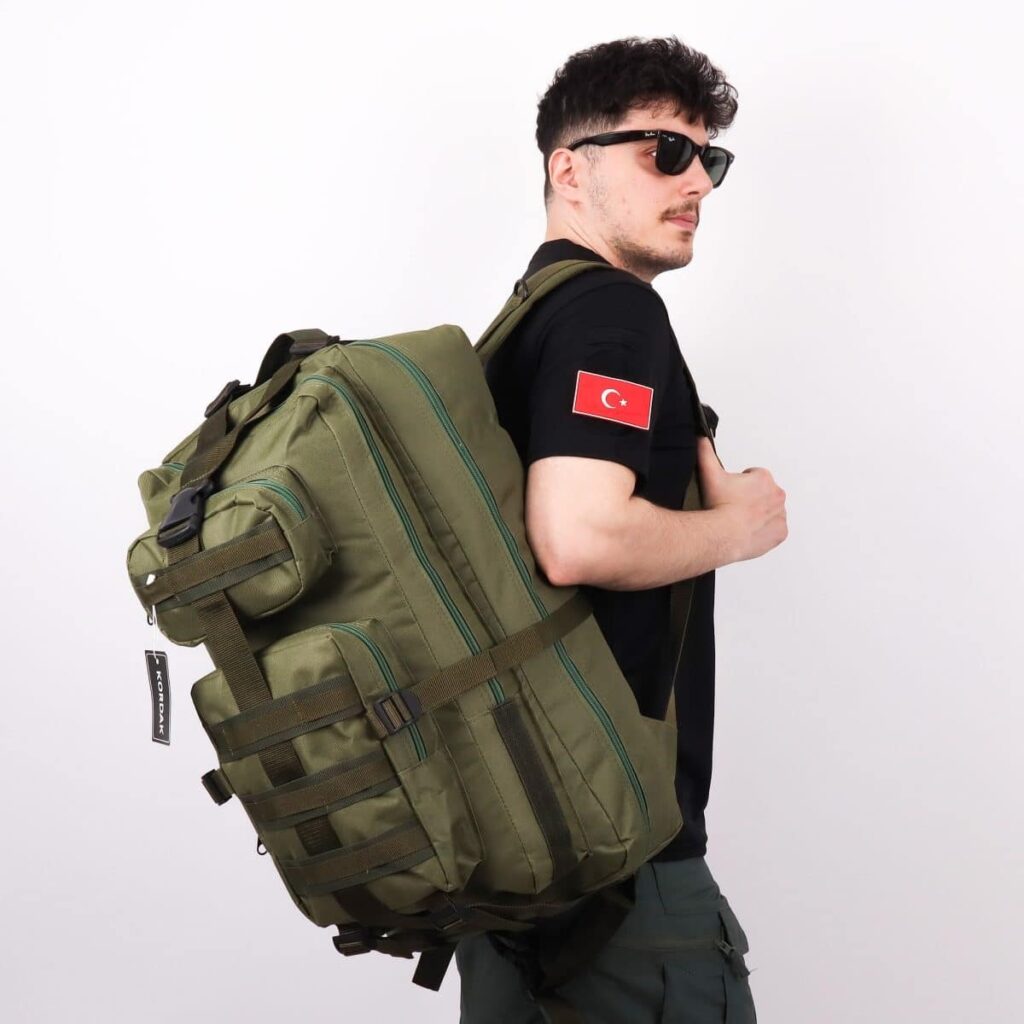 65 Litre Outdoor Sırt Çantası - Haki
