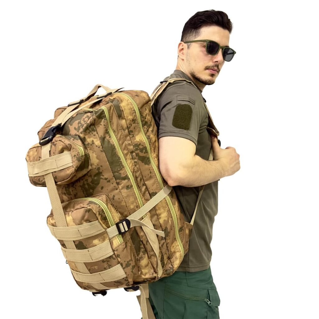 65 Litre Outdoor Sırt Çantası - Jandarma Kamuflaj