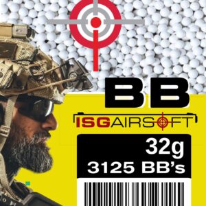ISGairsoft Tayvan 0.32g BB Airsoft 3125 Adet 1 KG