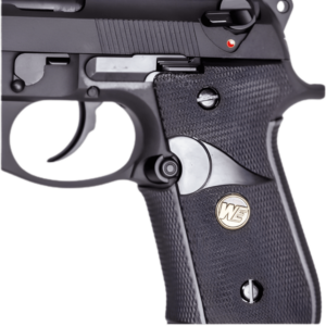 WE M9A1 Gen2 Full Metal Black Airsoft GBB Tabanca - Siyah