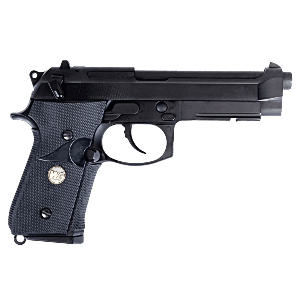 WE M9A1 Gen2 Full Metal Black Airsoft GBB Tabanca - Siyah