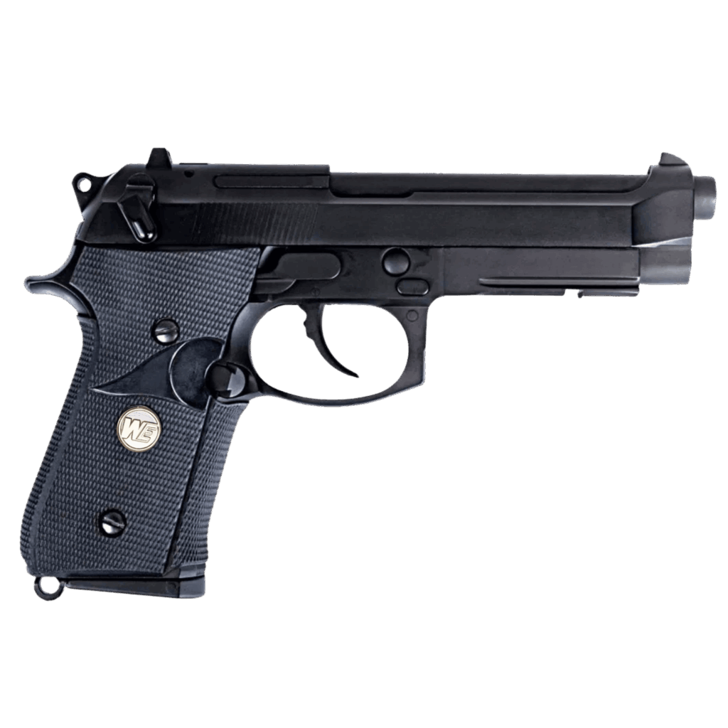 WE M9A1 Gen2 Full Metal Black Airsoft GBB Tabanca - Siyah