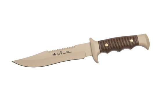 Muela 5162-D Bowie Scout Kahverengi ABS Saplı 16 cm Sabit Bıçak