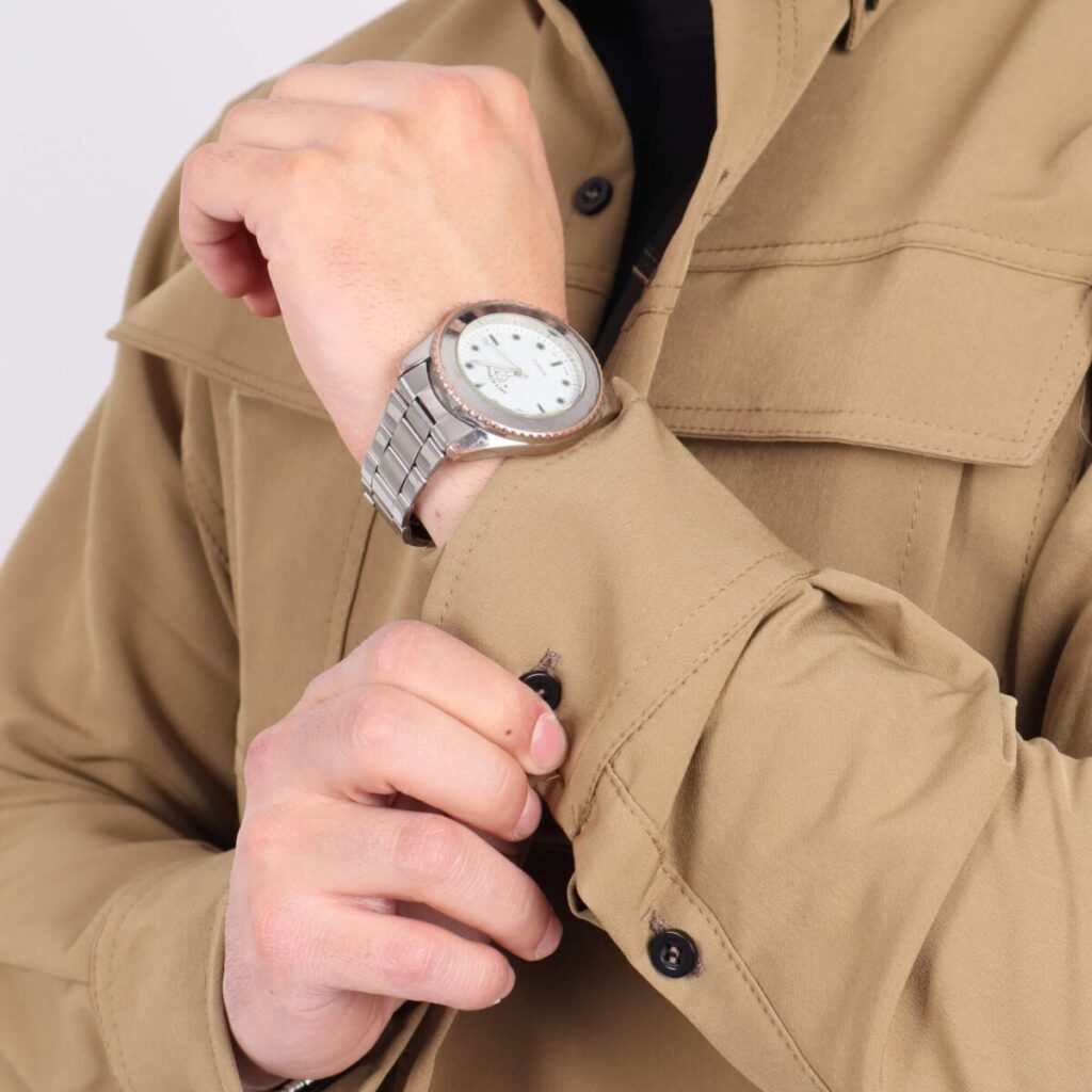 Taktik Gömlek Outdoor Likralı - Bej - XL