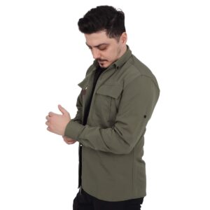 Taktik Gömlek Outdoor Likralı - Haki - M