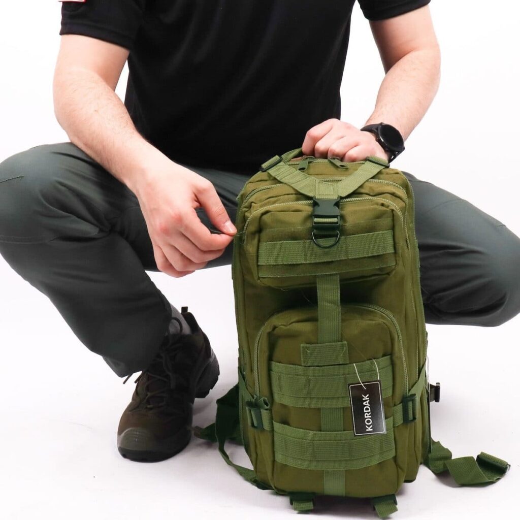 30 Litre İthal Tactical Sırt Çantası - Haki